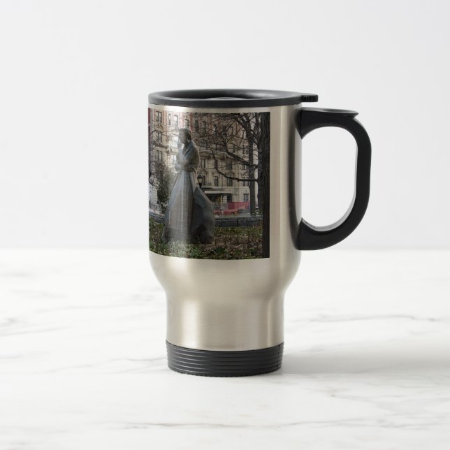 Eleanor Roosevelt Monument Travel Mug (Right)