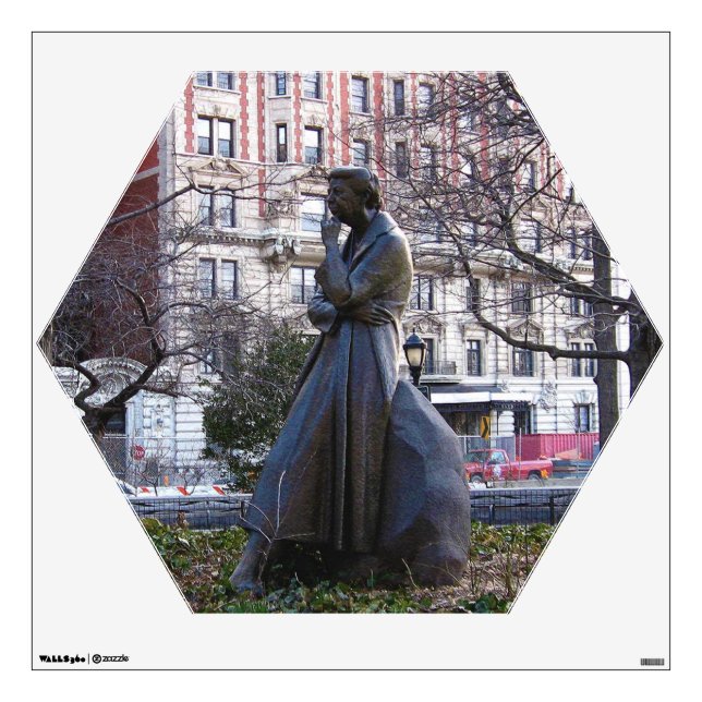 Eleanor Roosevelt Monument Wall Decal (Front)