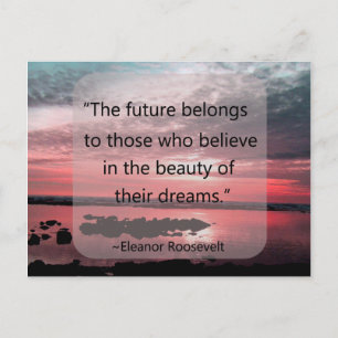 Eleanor Roosevelt Quote Postcard
