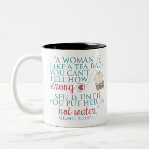 Nothing Is Impossible To A Determined Woman Quote Coffee Mugs