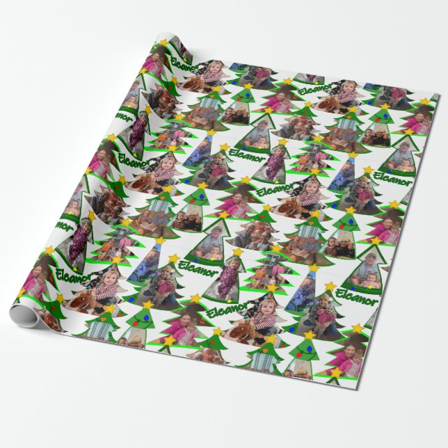 Eleanor's Other Trees Wrapping Paper (Unrolled)