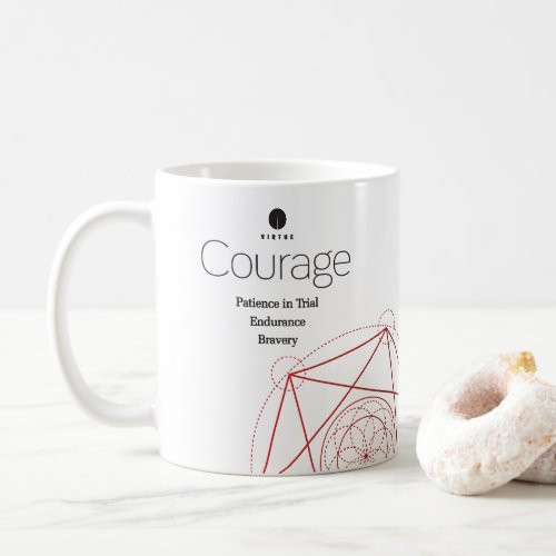 Elect Art Courage 6 of 7 Virtue Mug