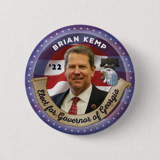 Elect Brian Kemp for Governor of Georgia - 2022 Button