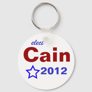 Elect Cain 2012 Keychain