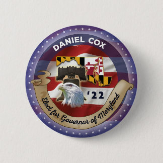 Elect Daniel Cox for Governor of Maryland Button