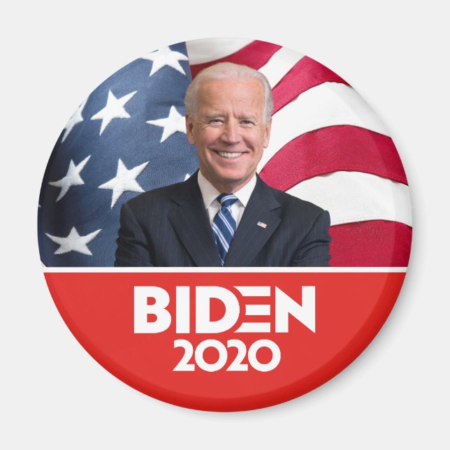 Elect Joe Biden Photo 2020 Presidential Election Magnet (Front)