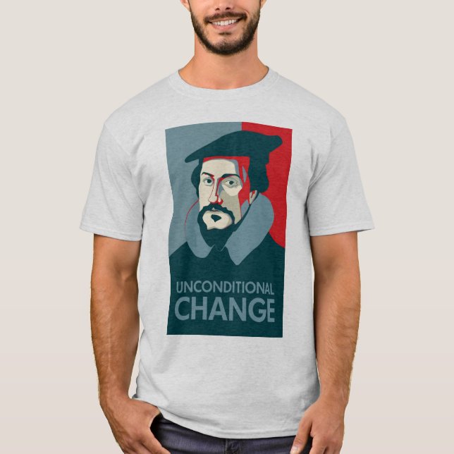 Elect John Calvin Shirt (Front)