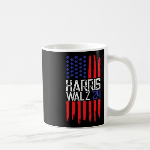 Elect Kamala Harris amp Tim Walz 2024 American F Coffee Mug