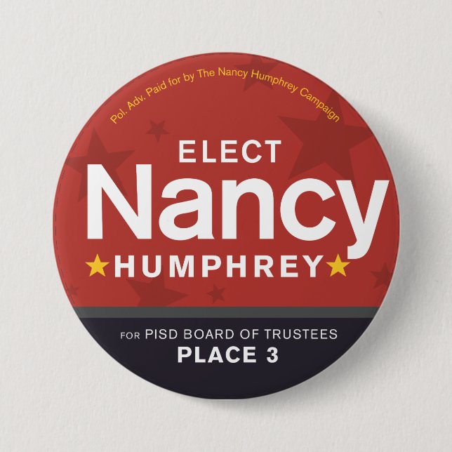Elect Nancy Button (Front)