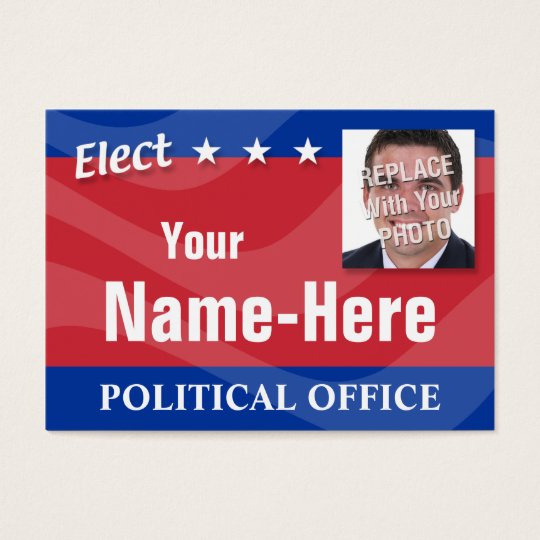 ELECT Political Campaign Business Card