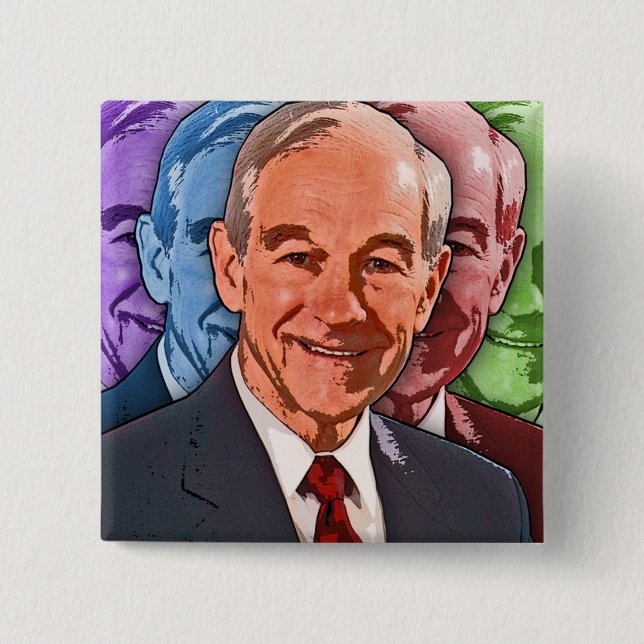 Elect Ron Paul For President Pinback Button (Front)