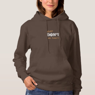 Election 2016 Don't Vote Sanders customizable Text Hoodie