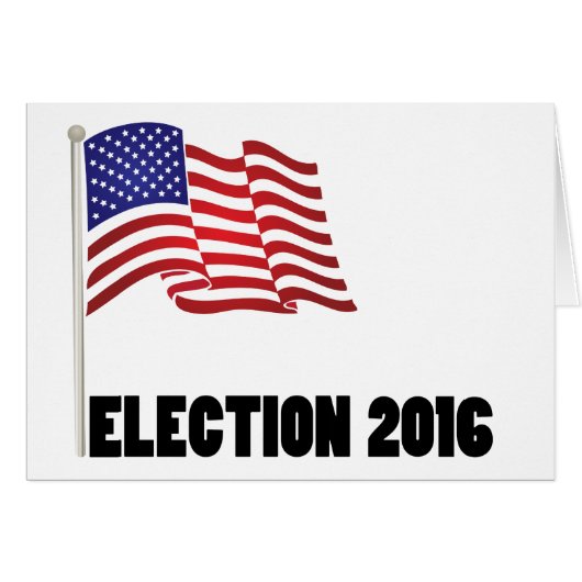 Election 2016 Flag Cards (Front Horizontal)