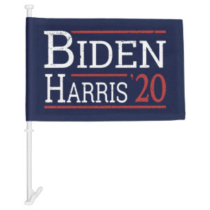 Election 2020 - Biden Harris I Car Flag