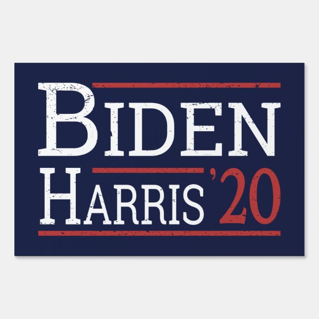 Election 2020 - Biden Harris I Sign (Front)