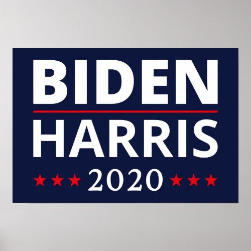 Election 2020 _ Biden Harris II Poster