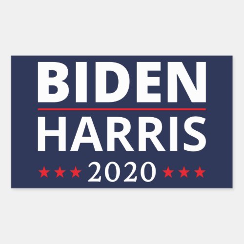 Election 2020 _ Biden Harris II Rectangular Sticker