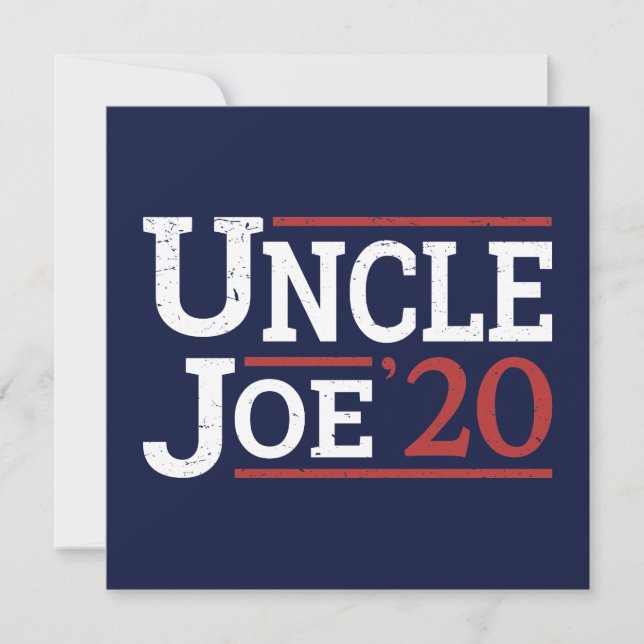 Election 2020 - Uncle Joe (Front)