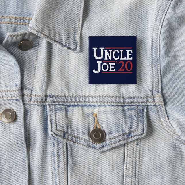 Election 2020 - Uncle Joe Button (In Situ)