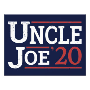 Election 2020 - Uncle Joe Photo Print