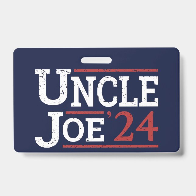 Election 2024 - Uncle Joe I Badge (Front)