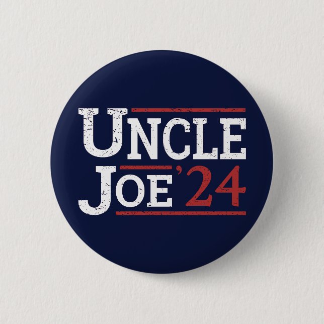 Election 2024 - Uncle Joe I Button (Front)