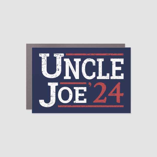 Election 2024 - Uncle Joe I Car Magnet (Front)