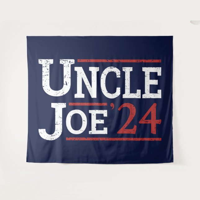 Election 2024 - Uncle Joe I Tapestry (Front (Horizontal))
