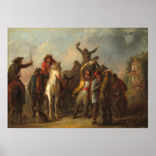 Election - Alfred Jacob Miller Fine Art Poster