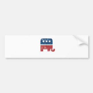 election animal elephant republican bumper sticker