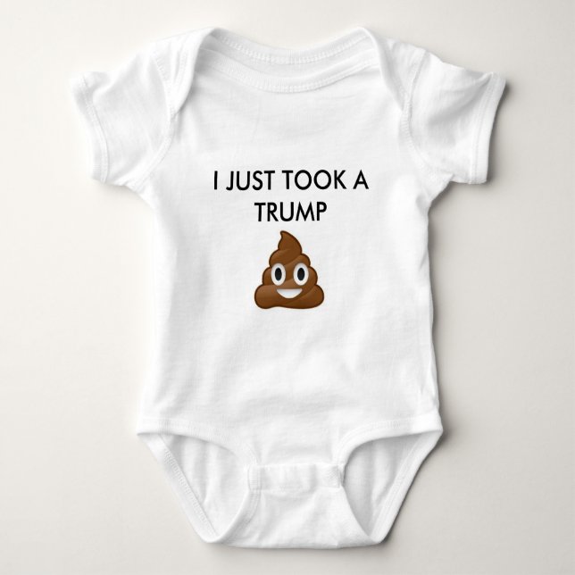 election baby clothes newborn funny baby bodysuit (Front)