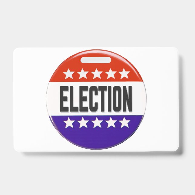 Election Button Badge (Front)