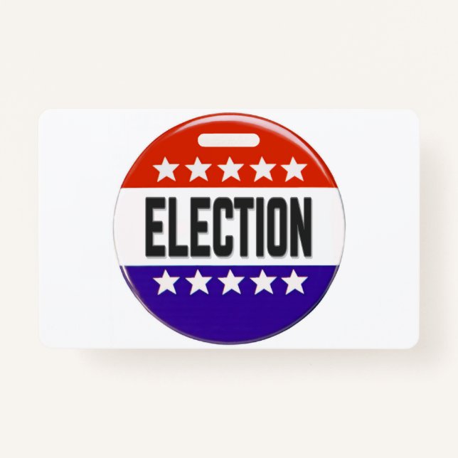 Election Button Badge (Front)