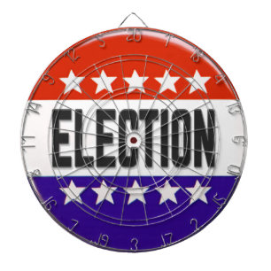 Election Button Dart Board