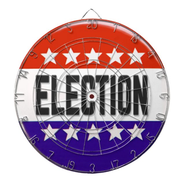 Election Button Dart Board (Front)