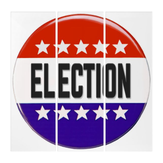 Election Button Triptych (Front)