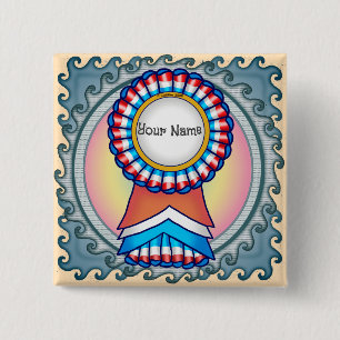 Election Campaign Ribbon Button