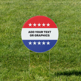 Election Campaign sign template