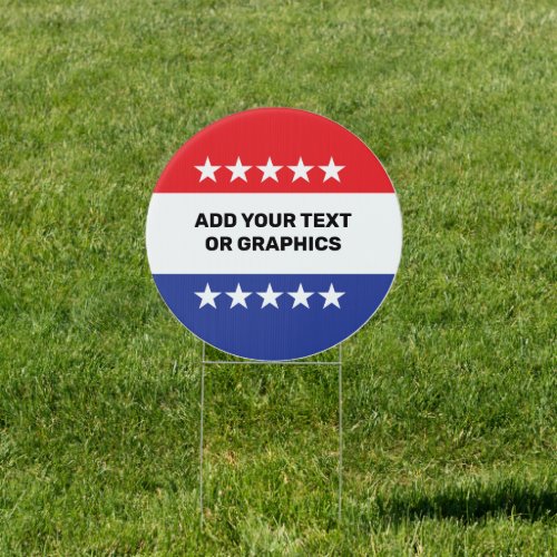 Election Campaign sign template