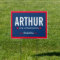 Election Candidate Politician Yard Sign