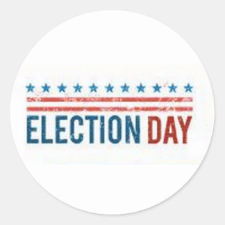 Election Day Stickers | Zazzle