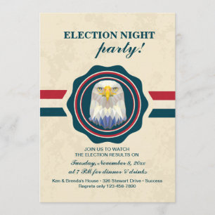 Election Day Eagle Invitation