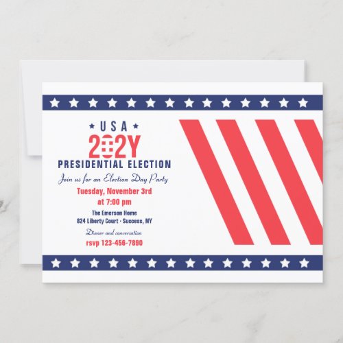 Election Day Party Invitation