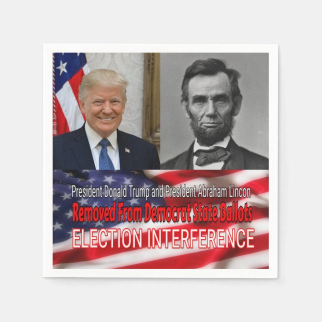 Election Interference Napkins (Front)