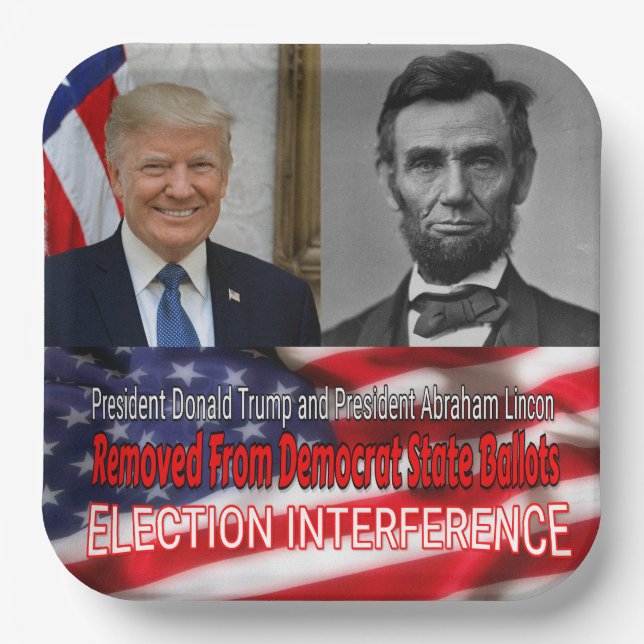 Election Interference Paper Plates (Front)