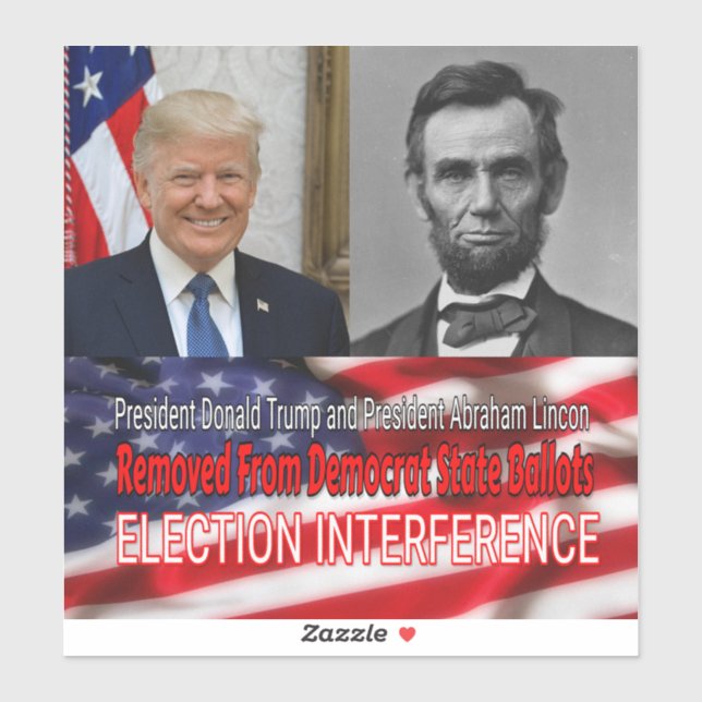 Election Interference Sticker (Sheet)