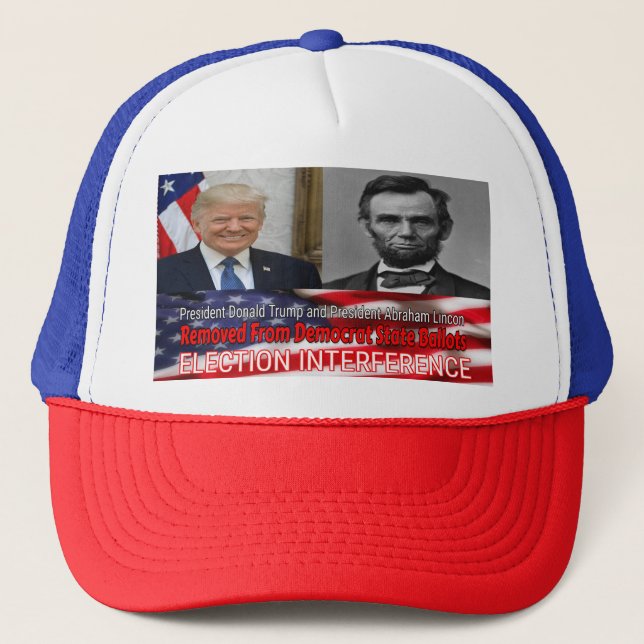 Election Interference Trucker Hat (Front)