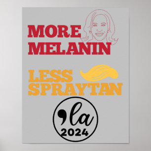 Election Kamala Harris 2024 Funny Anti Trump Poster