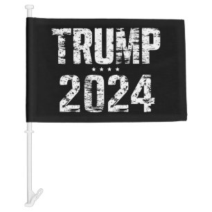 Election Keep America Great Trump 2024  Car Flag