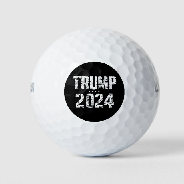 Election Keep America Great Trump 2024  Golf Balls (Front)
